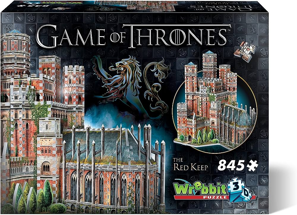 Game of Thrones Roter Bergfried / The Red Keep (Puzzle) 3D-PUZZLE