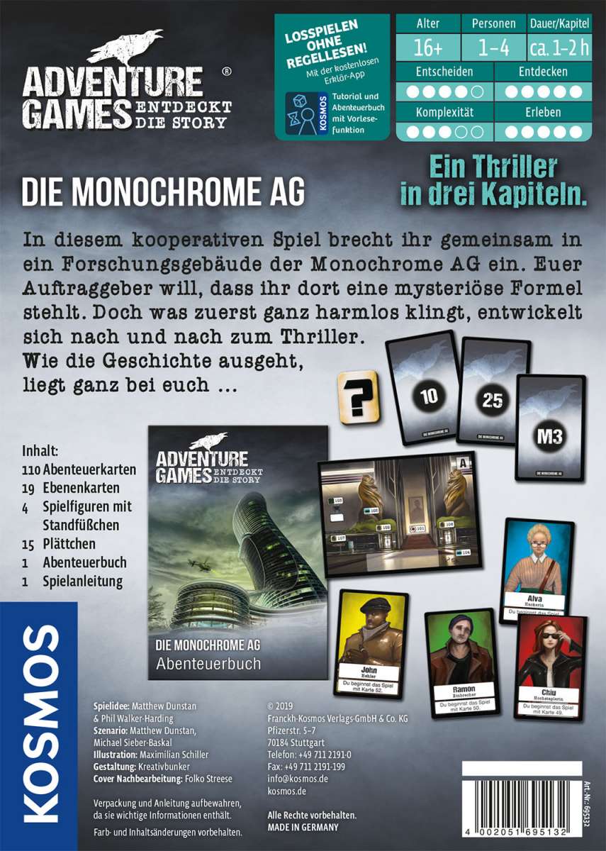 Adventure Games - Die Monochrome AG Vanellas Spielewelt