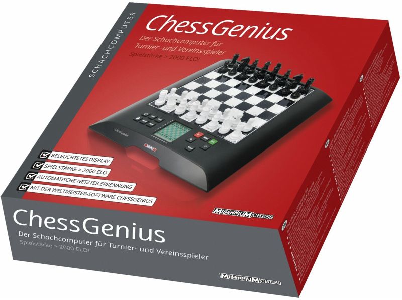 ChessGenius
Der Schachcomputer für Turnier- und Veriensspieler > 2000 Elo
Game (Elektronik) Vanellas Spielewelt