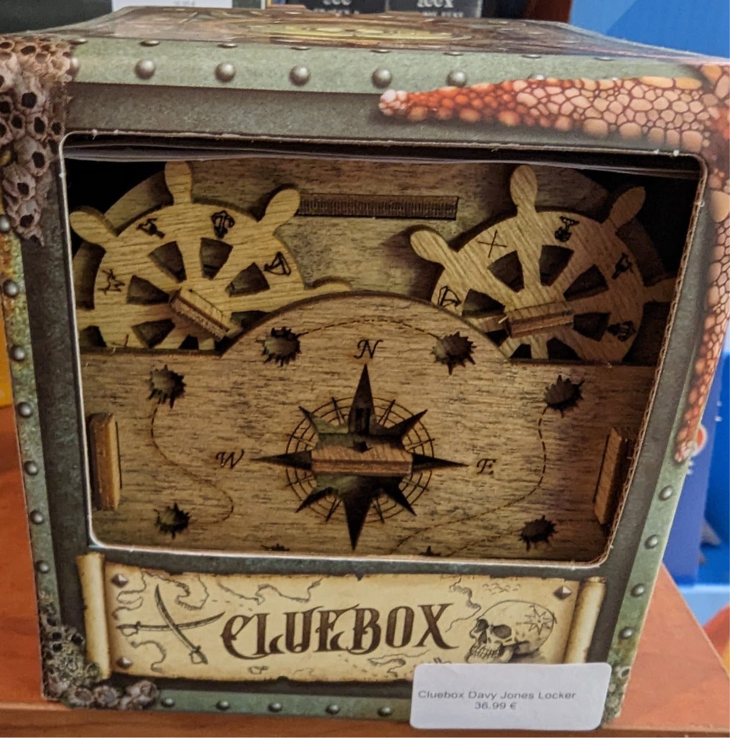 Cluebox - Escape Room in einer Box. Davy Jones' Locker Vanellas Spielewelt