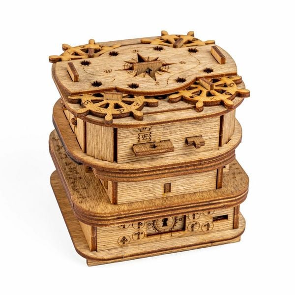 Cluebox - Escape Room in einer Box. Davy Jones' Locker Vanellas Spielewelt