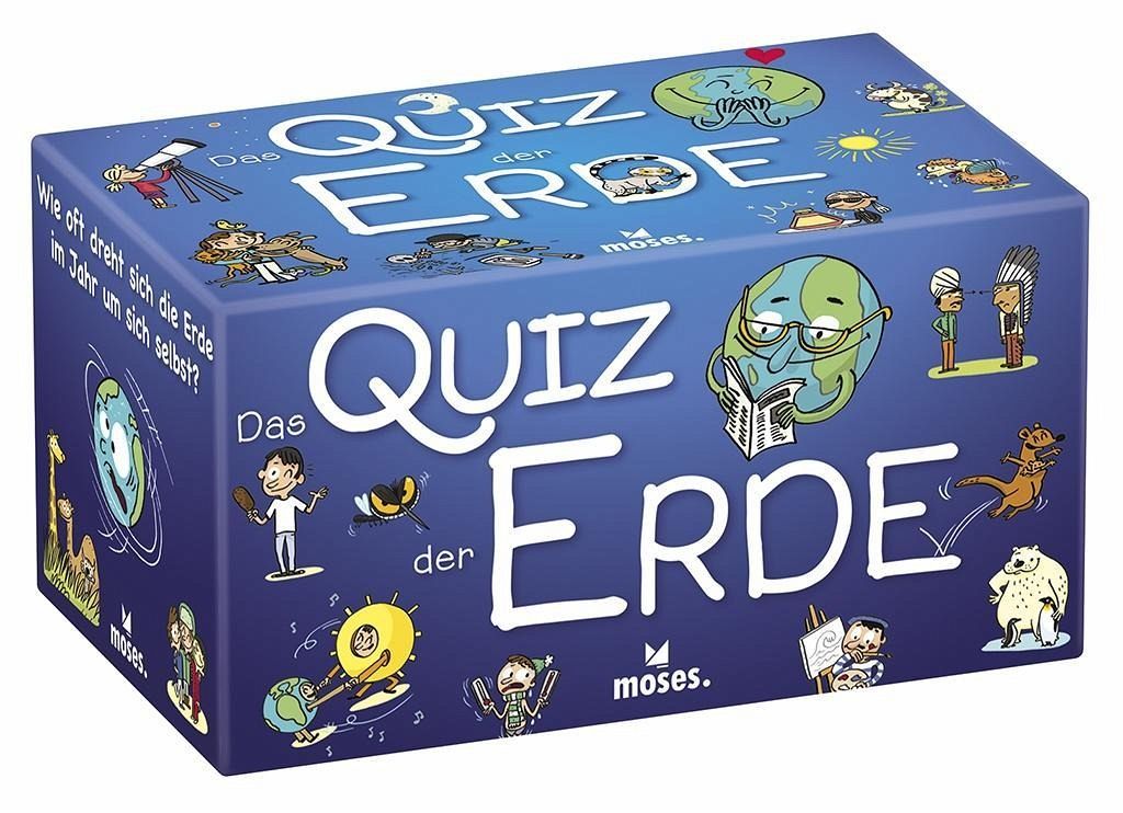 Das Quiz der Erde (Kinderspiel) -Moses Vanellas Spielewelt