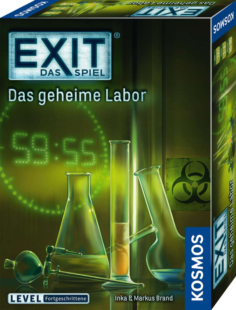 EXIT® - Das Spiel: Das geheime Labor
Level: Fortgeschrittene Vanellas Spielewelt
