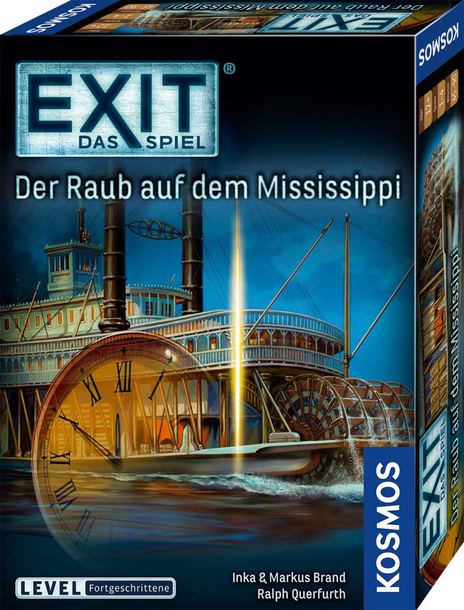 EXIT® - Das Spiel: Der Raub auf dem Mississippi
Level: Fortgeschrittene Vanellas Spielewelt
