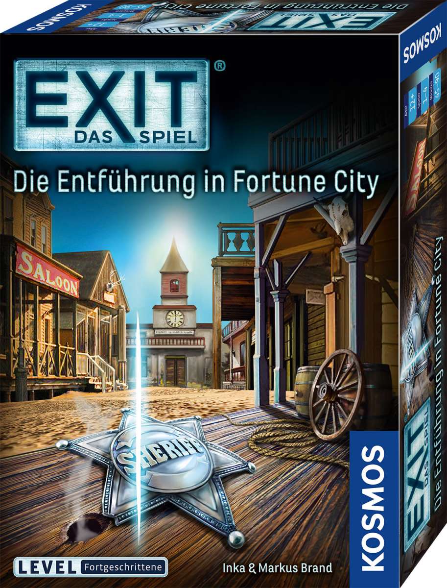EXIT® - Das Spiel: Die Entführung in Fortune City
Level: Fortgeschrittene Vanellas Spielewelt