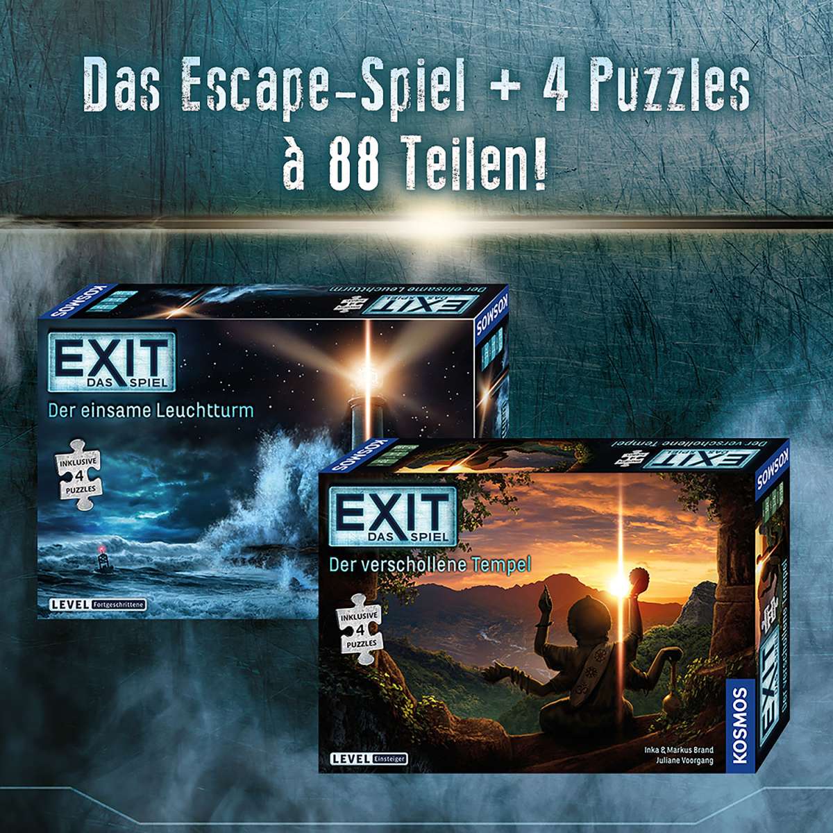 EXIT® - Das Spiel + Puzzle: Der einsame Leuchtturm Vanellas Spielewelt