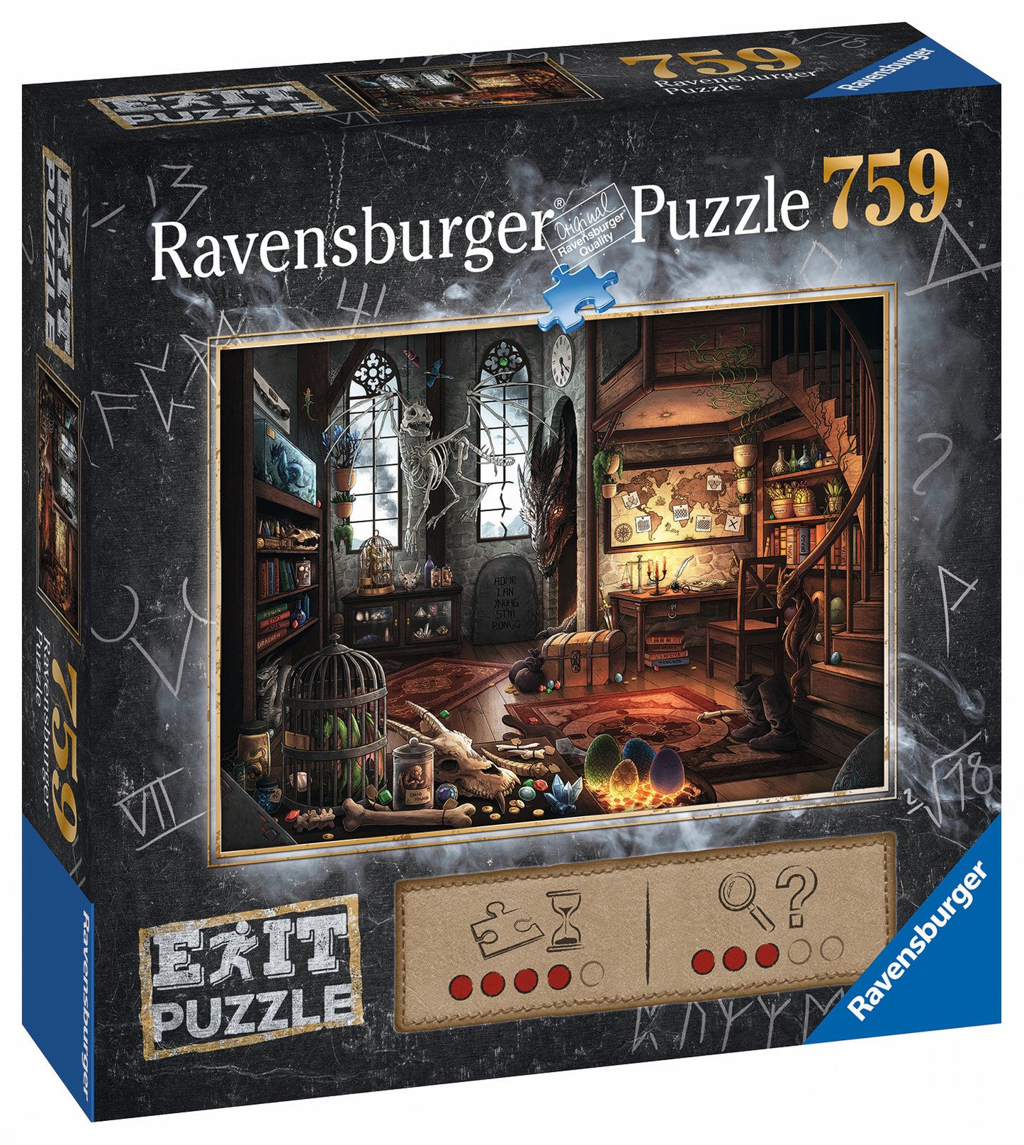 EXIT Puzzle - Im Drachenlabor - Ravensburger Vanellas Spielewelt