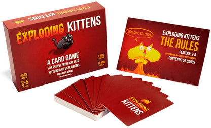 Exploding Kittens Gesellschaftsspiel Vanellas Spielewelt