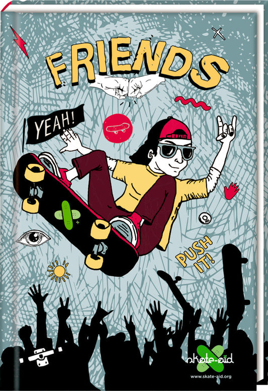 Freundebuch - Friends (skate-aid) Vanellas Spielewelt