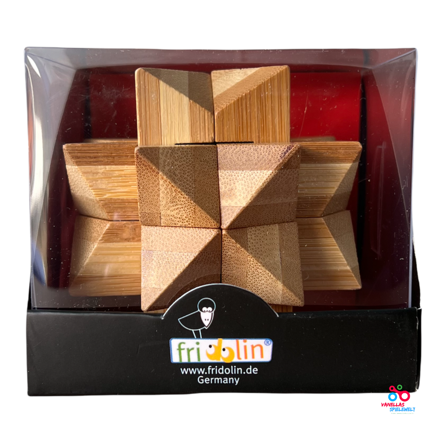 Fridolin Bambuspuzzle "Magic blocks" Vanellas Spielewelt