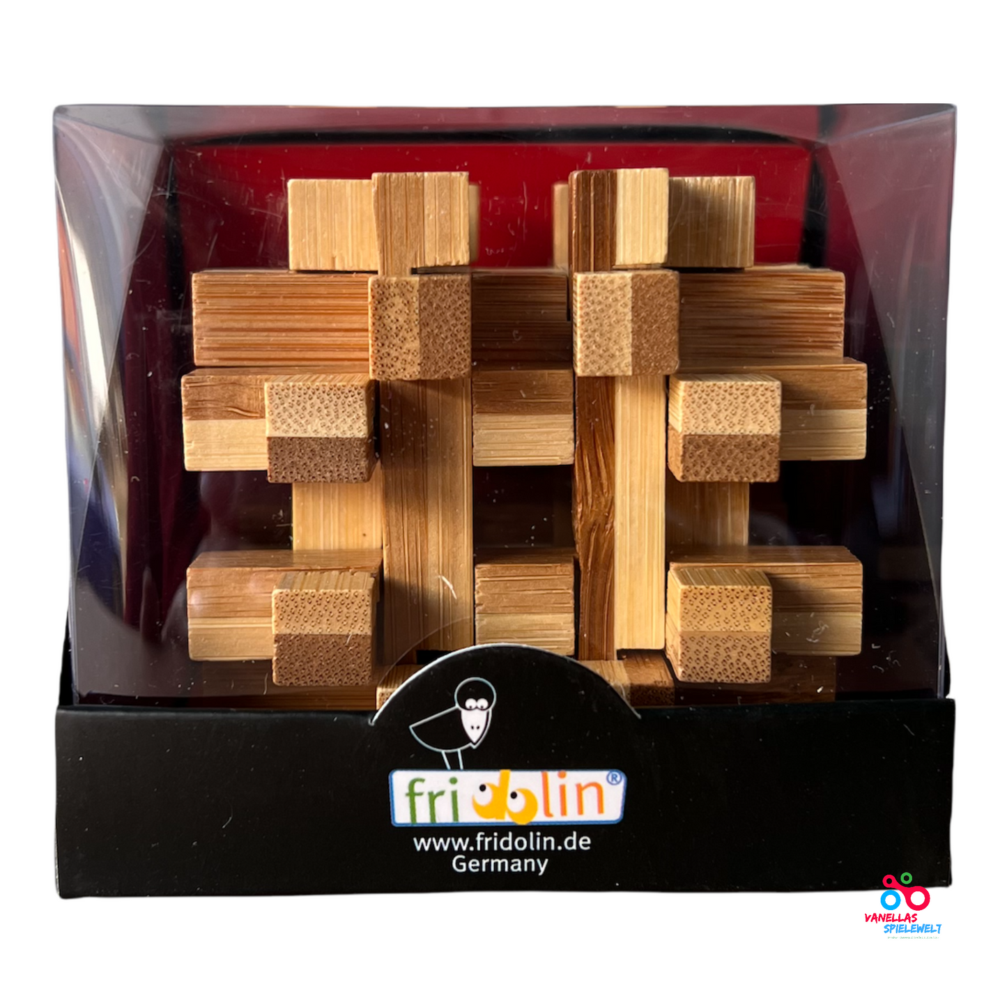 Fridolin Bambuspuzzle "Magic blocks" Vanellas Spielewelt