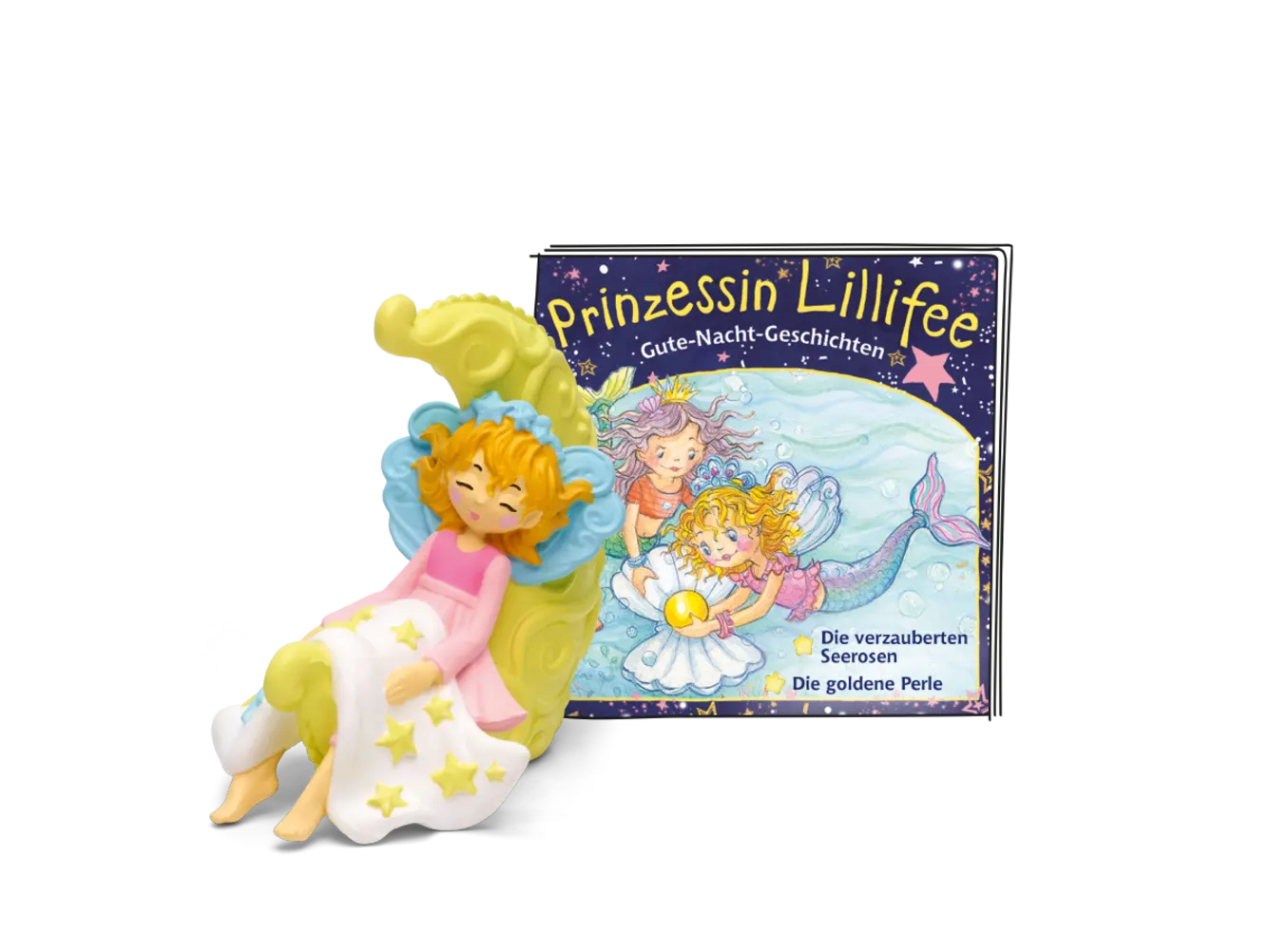 Gute-Nacht-Geschichten - Die verzauberten Seerosen/Die goldene Perle Prinzessin Lillifee Vanellas Spielewelt