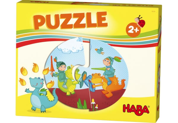 HABA - Lieblingsspiele Puzzles Ritter und Prinzessin, 12-teilig, ab 2 Jahren Vanellas Spielewelt