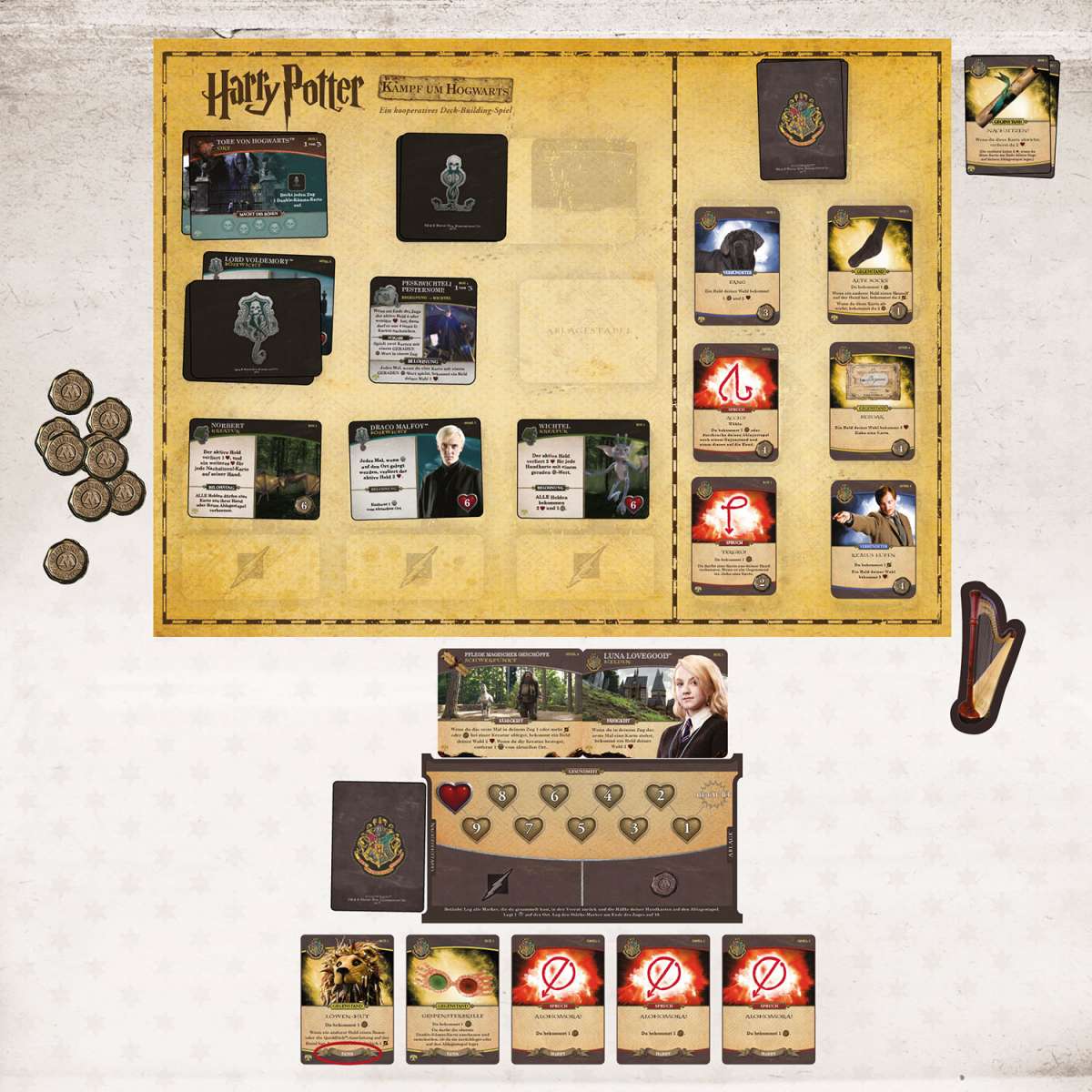 Harry Potter: Kampf um Hogwarts - Die Monster-Box der Monster Erweiterung Vanellas Spielewelt