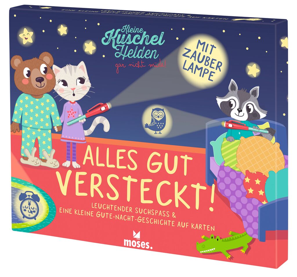 Kleine Kuschelhelden: Alles gut versteckt! - Kartenset moses Vanellas Spielewelt
