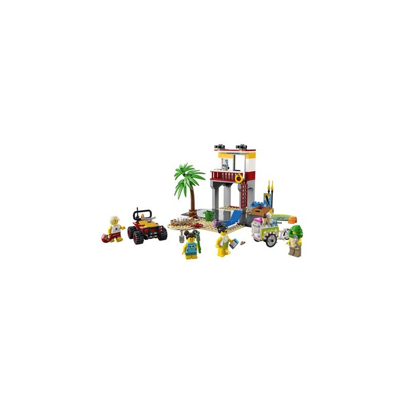 LEGO CITY 60328 - RETTUNGSSCHWIMMER-STATION ab 5+ Vanellas Spielewelt