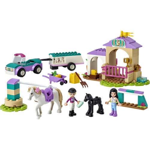 LEGO® Friends 41441 Trainingskoppel und Pferdeanhänger Vanellas Spielewelt
