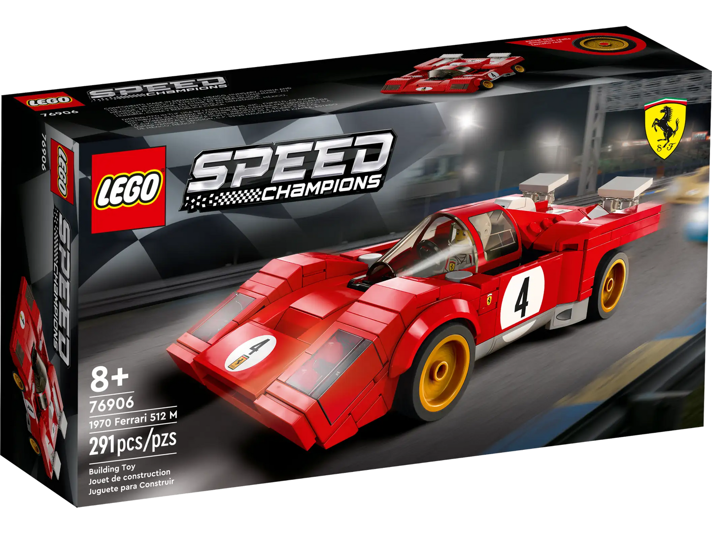 LEGO® Speed Champions Bauset 1970 Ferrari 512 M (76906) Vanellas Spielewelt