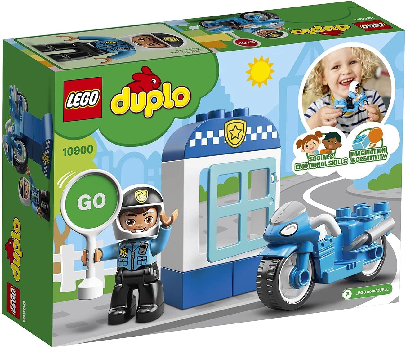 Lego Duplo - Polizeimotorrad (10900) Vanellas Spielewelt
