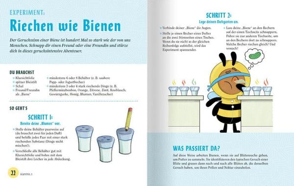 Mach dieses Buch zum Bienenhaus und 19 weitere Experimente und Aktivitäten, um die ERSTAUNLICHE WELT DER BIENEN zu erforschen! Vanellas Spielewelt