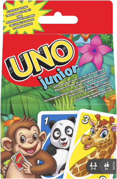 Mattel - UNO Junior Kartenspiel Vanellas Spielewelt