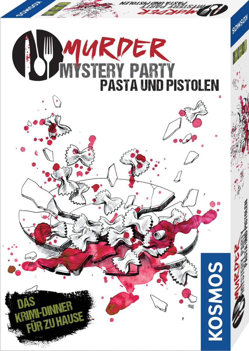 Murder Mystery Party - Pasta & Pistolen Vanellas Spielewelt