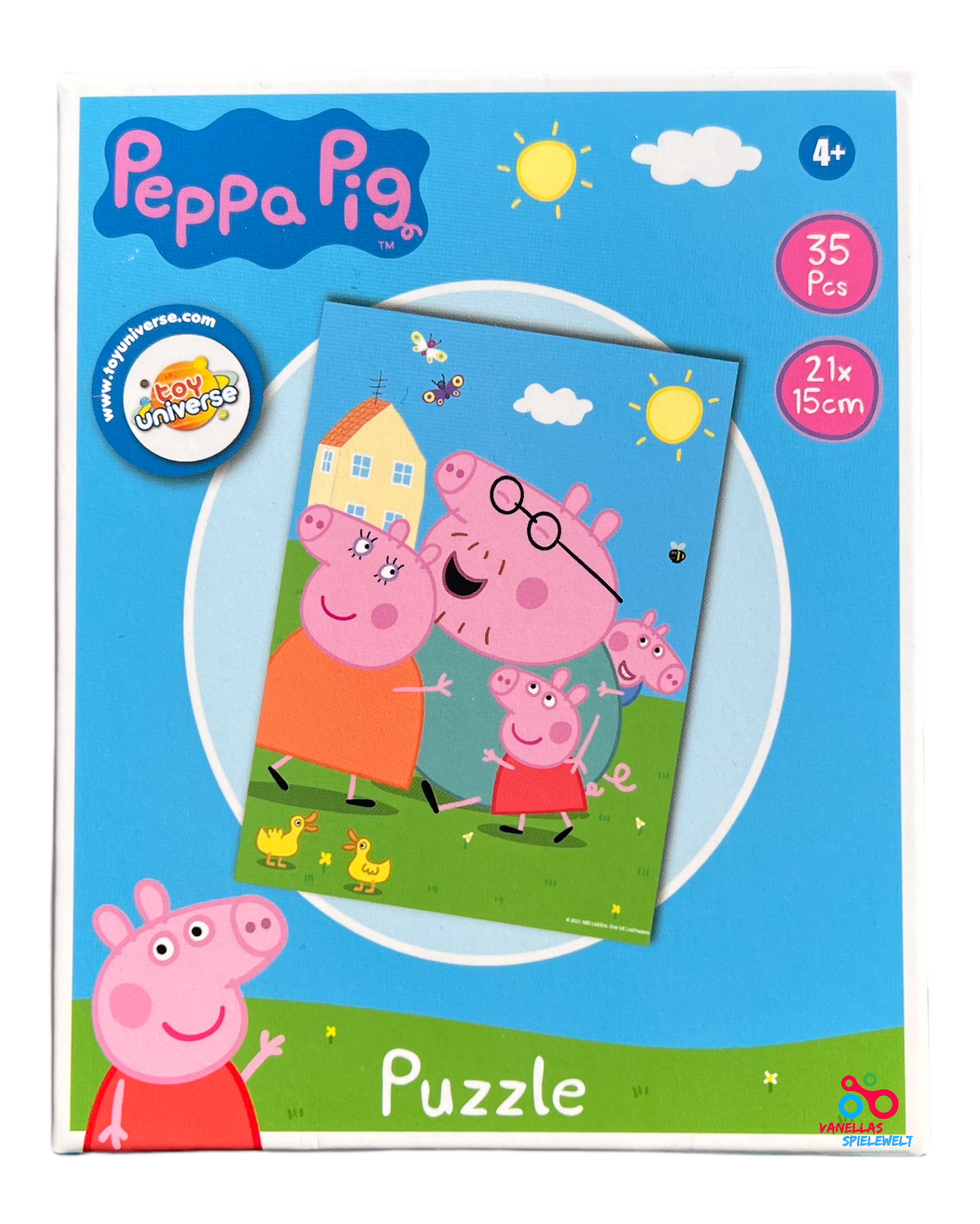 Peppa Pig Mini Puzzle Vanellas Spielewelt