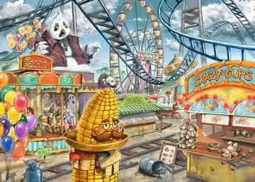 Ravensburger EXIT Puzzle Kids - 12926 Im Freizeitpark - 368 Teile Puzzle für Kinder ab 9 Jahren, Kinderpuzzle Vanellas Spielewelt