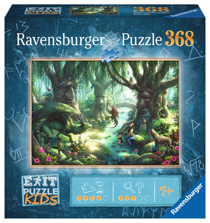 Ravensburger EXIT Puzzle Kids 12955 Der magische Wald Vanellas Spielewelt