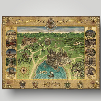 Ravensburger - Hogwarts Karte Vanellas Spielewelt