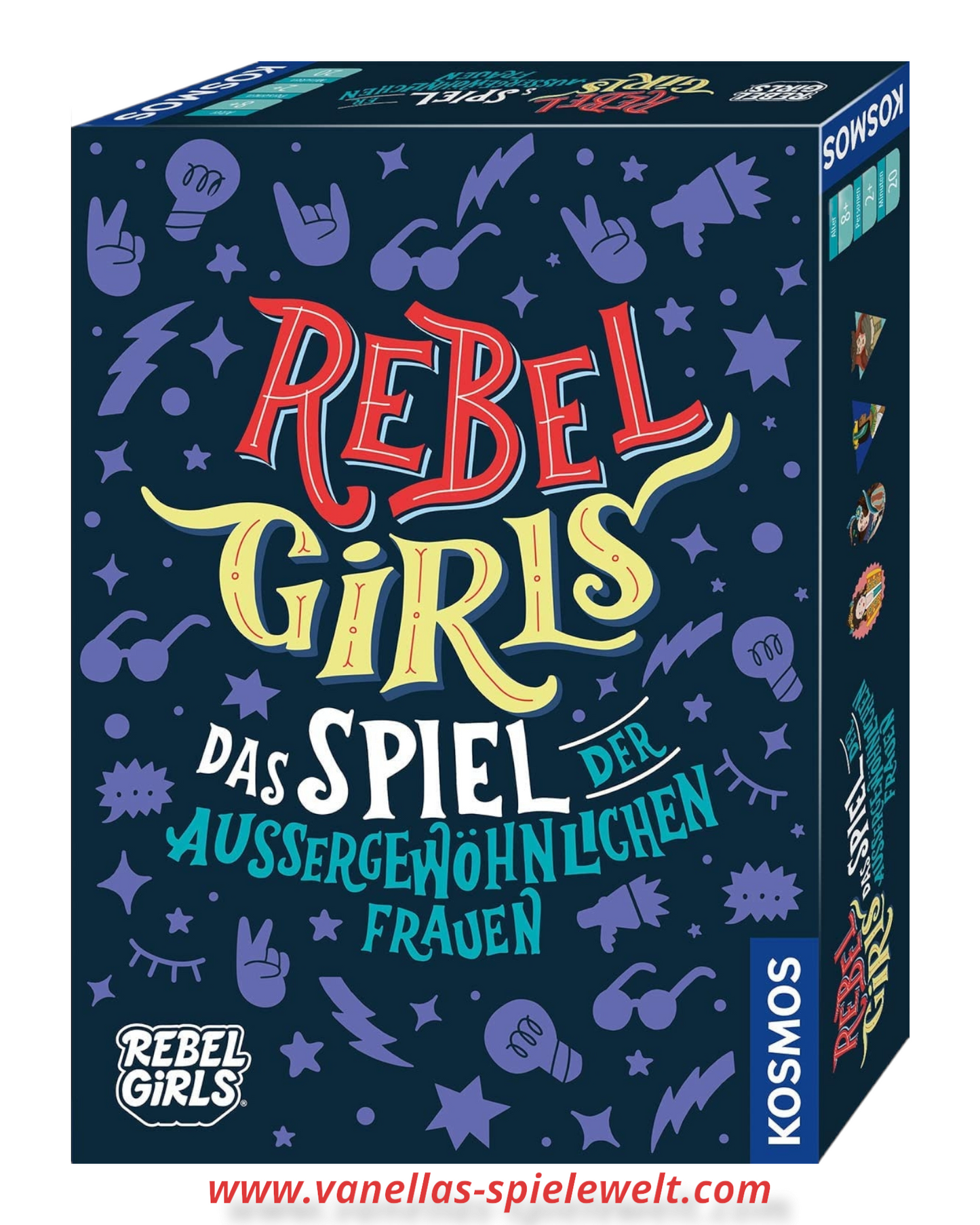 Rebel Girls, Das Spiel der außergewöhnlichen Frauen - Kosmos Vanellas Spielewelt