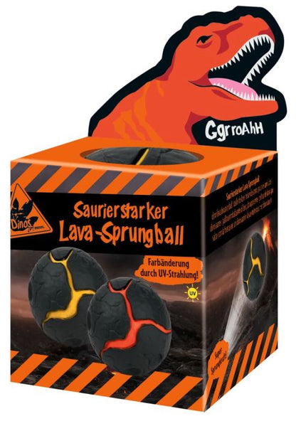 Saurierstarker Lava-Sprungball - moses Vanellas Spielewelt