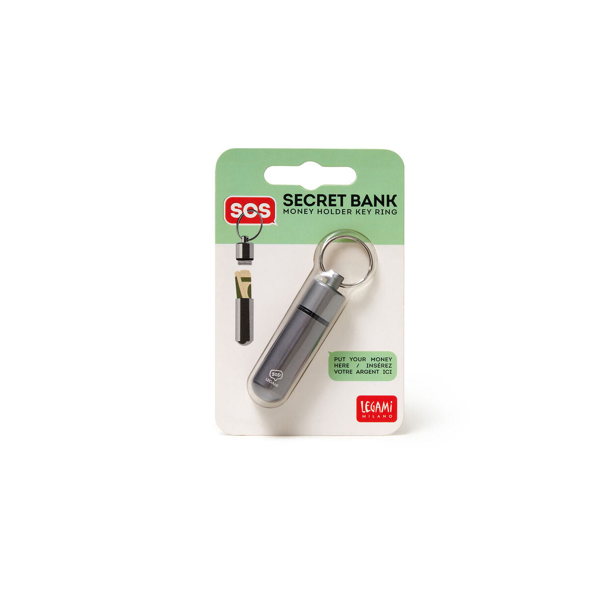 Schlüsselanhänger mit Geldbörse - SOS Secret Bank Vanellas Spielewelt