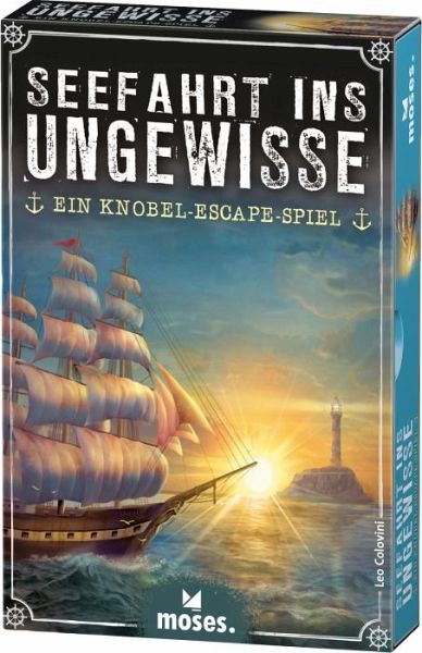 Seefahrt ins Ungewisse (Escape -Spiel) Vanellas Spielewelt