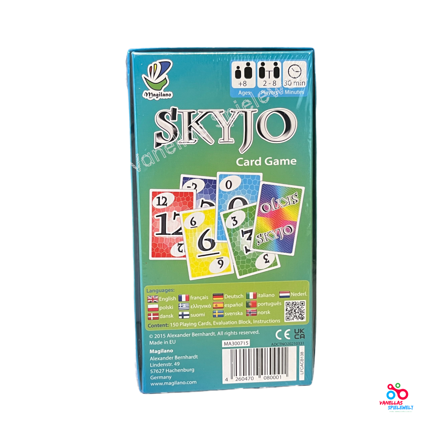 Skyjo Kartenspiel Vanellas Spielewelt