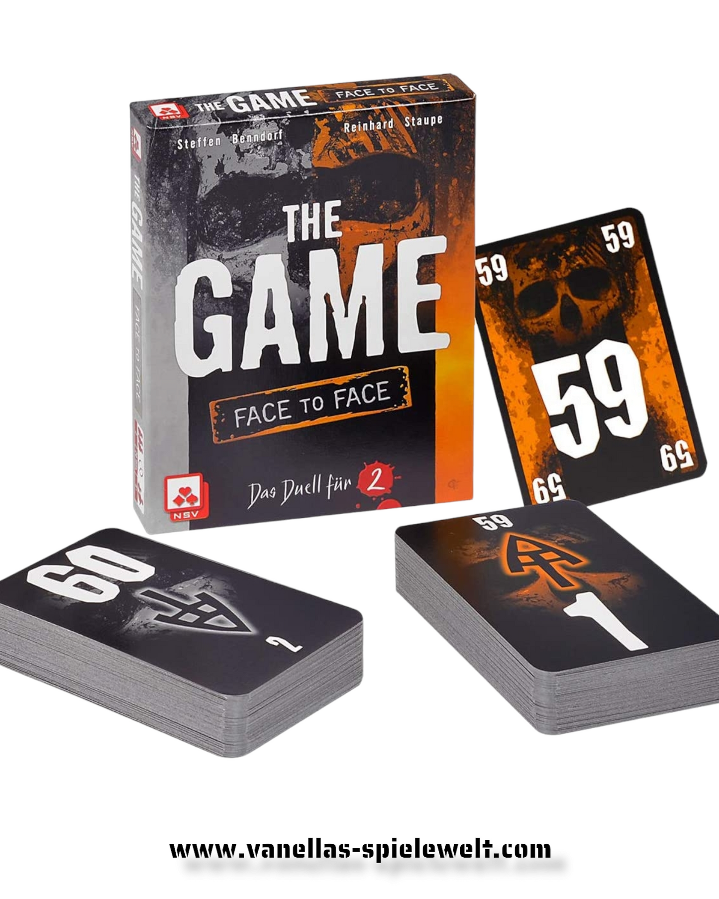 Spielkarten - The Game Face to Face Vanellas Spielewelt