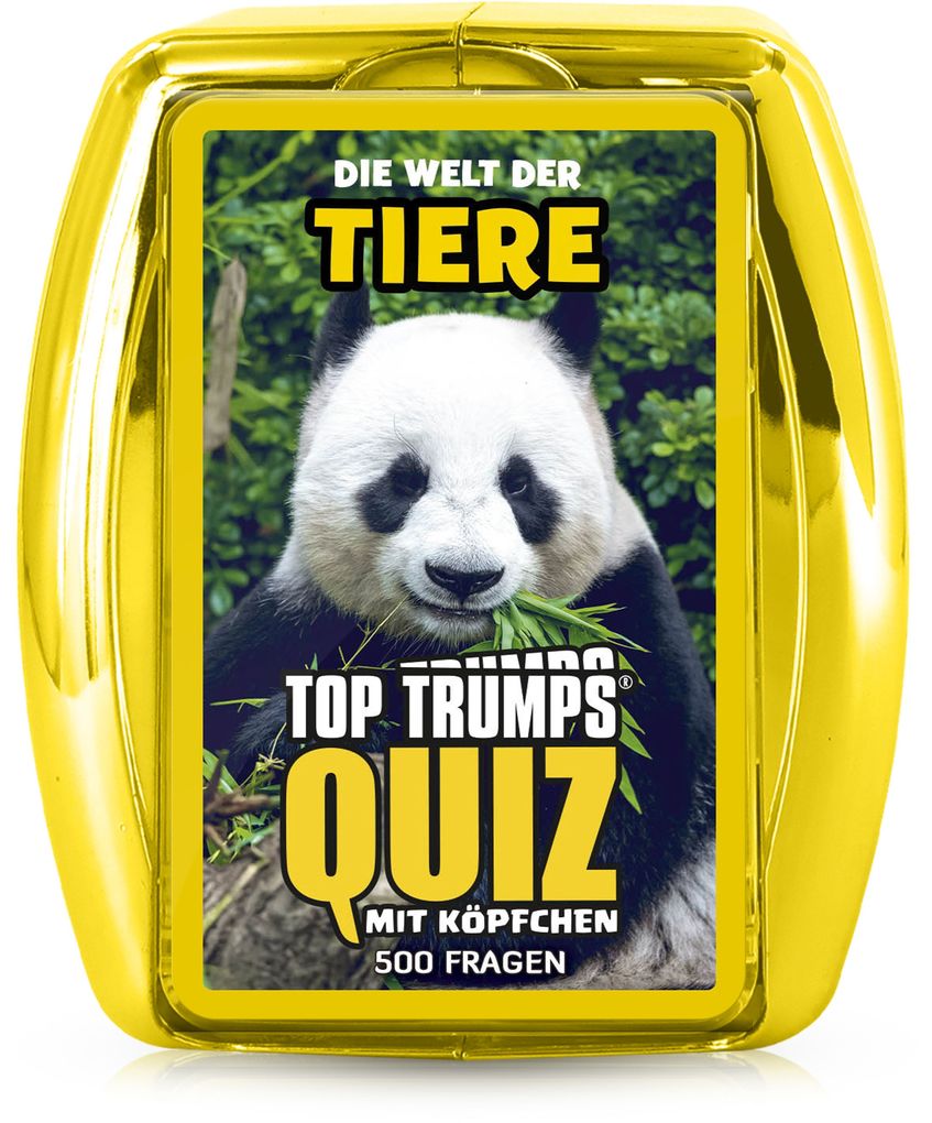 Winning Moves - Top Trumps - Quiz - Welt der Tiere