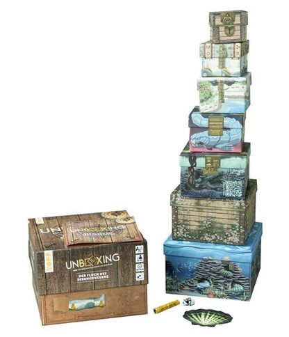 Unboxing - Der Fluch des Seeungeheuers: Box für Box dem Geheimnis auf der Spur Vanellas Spielewelt