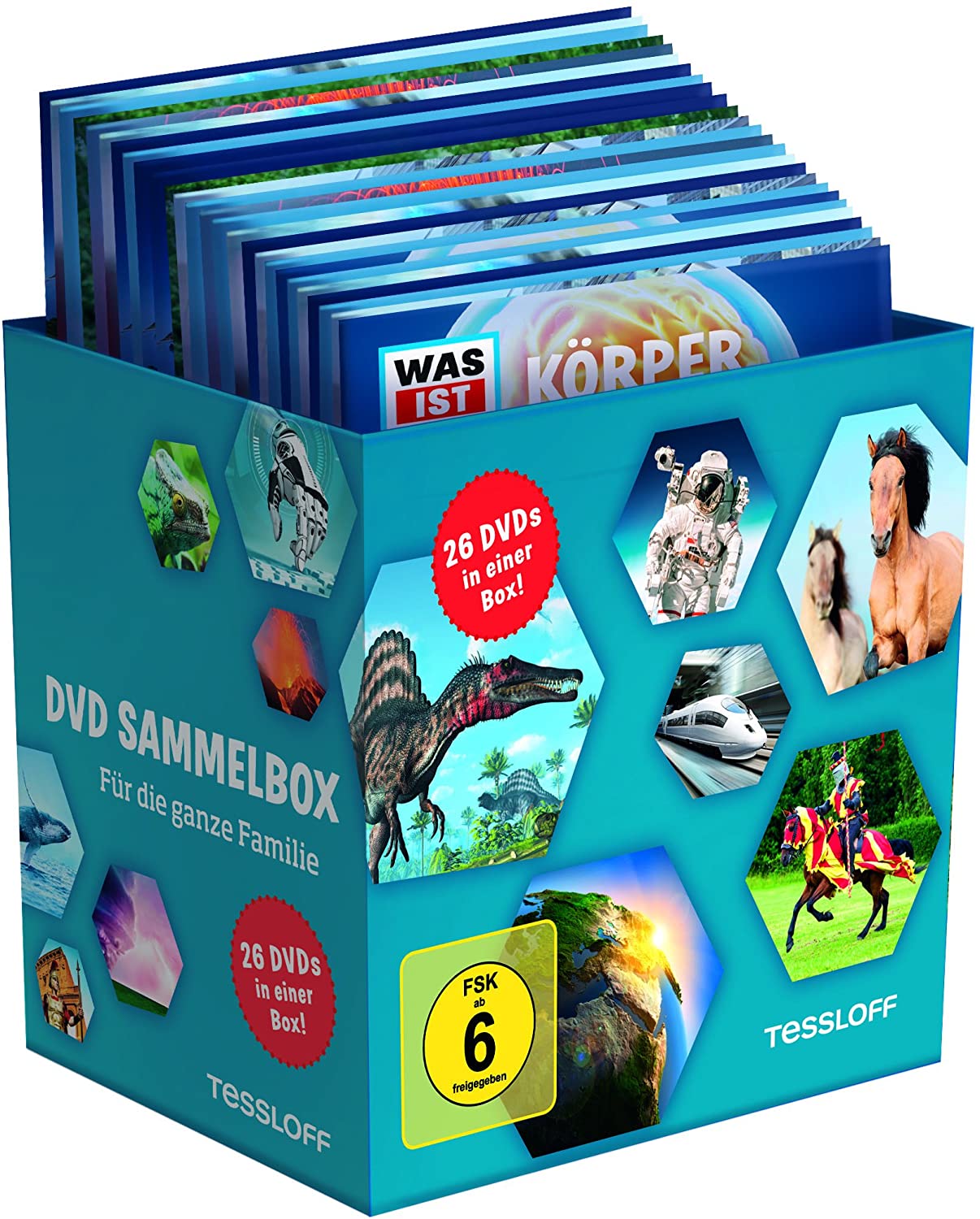 Was ist Was - Sammelbox Staffel 1 *26 DVDs* Vanellas Spielewelt