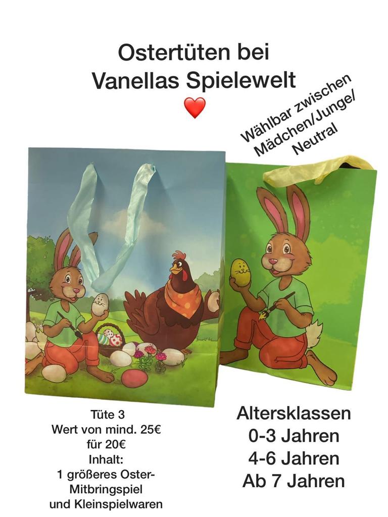 Vanellas Ostertüten- Aktion 🐣 ab sofort Verfügbar