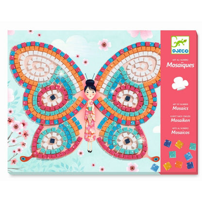 Mosaike: Glitzer Schmetterling - DJECO