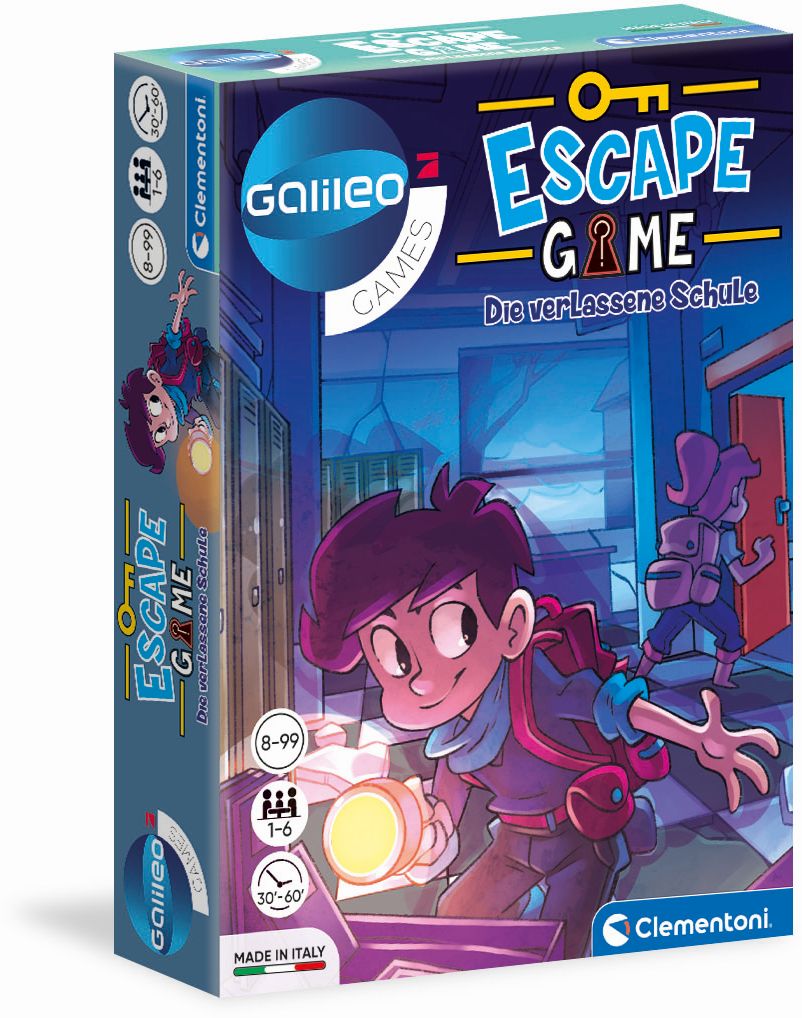 Clementoni - Escape Game - Die verlassene Schule FSC-zertifiziert